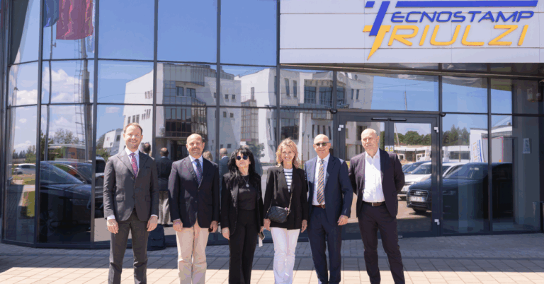 His Excellency Alfredo Durante Mangoni Visits Tecnostamp Triulzi East Europe S.R.L
